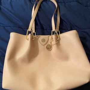 Pale pink Anne Klein purse